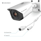 Amcrest 4K Security Camera System 8CH PoE NVR 8x 4K IP POE Bullet Cam