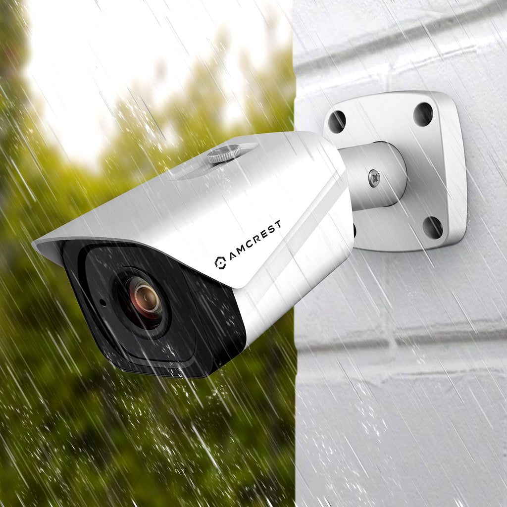 Amcrest 4K Security Camera System with 4K 32CH 16 PoE Port NVR, 16 x 4K (8-Megapixel) IP67 Weatherproof Metal Bullet & Dome POE IP Cameras, 2.8mm Wide Angle Lens, Pre-Installed 6TB Hard Drive, NV5232E-2496EW8-T2499EW8-6TB (White)