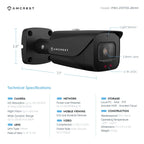 Amcrest 4K POE Camera 30fps UltraHD 8MP Outdoor Bullet PoE IP Camera, 164ft Night Vision, 2.8mm Wide Lens, 111° Viewing Angle, IP67 Weatherproof, 4K (3840x2160) @30fps, Black (IP8M-2597EB-28MM)