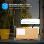 Amcrest Dual-Lens 4K (8MP) Outdoor Security POE Camera, 2 x 4K Lenses PoE AI Bullet IP Camera, 65ft Night Color, Human/Vehicle Detection, Panoramic 180° FOV, 2 x 4K@15fps IP8M-DLB2998EW-AI