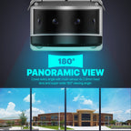 Amcrest 4K Panoramic AI IP PoE Camera 180° FOV IP8M-MB182E-AI