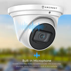 Amcrest Reburbished 4K Outdoor Security IP Turret PoE Camera IP67 REP-IP8M-T2599EW