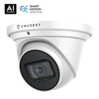 Amcrest 4K System 8CH PoE NVR 4x 4K Turret POE Cameras 2TB HDD