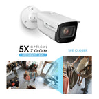 Amcrest 4K Bullet IP PoE Camera 5x Optical Zoom IP67 IP8M-VB2796EW