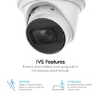 Amcrest 4K Optical Zoom IP PoE Turret Cam 5x Optical Zoom IP8M-VT2779EW