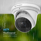 Amcrest 4K Optical Zoom IP PoE Turret Cam 5x Optical Zoom IP8M-VT2779EW