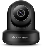 Amcrest 720P WiFi Video Monitoring Security Wireless IP Camera with Pan/Tilt, Two-Way Audio, Plug & Play Setup, Optional Cloud Recording, Full HD 720P (1280TVL) @ 30FPS, Super Wide 85° Viewing Angle and Night Vision IPM-721B (Black)