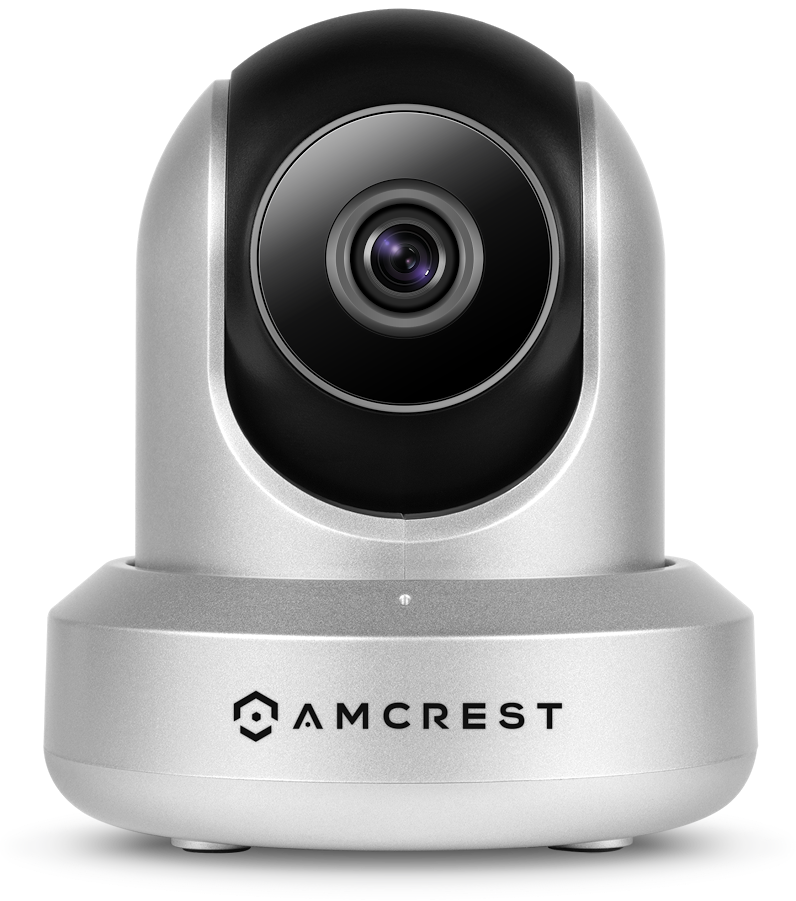 Amcrest 720P WiFi Video Monitoring Security Wireless IP Camera with Pan/Tilt, Two-Way Audio, Plug & Play Setup, Optional Cloud Recording, Full HD 720P (1280TVL) @ 30FPS, Super Wide 85° Viewing Angle and Night Vision IPM-721S (Silver)