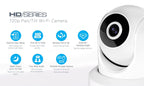 Amcrest 720P WiFi Video Monitoring Security Wireless IP Camera with Pan/Tilt, Two-Way Audio, Plug & Play Setup, Optional Cloud Recording, Full HD 720P (1280TVL) @ 30FPS, Super Wide 85° Viewing Angle and Night Vision IPM-721W (White)