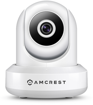 Amcrest 720P WiFi Video Monitoring Security Wireless IP Camera with Pan/Tilt, Two-Way Audio, Plug & Play Setup, Optional Cloud Recording, Full HD 720P (1280TVL) @ 30FPS, Super Wide 85° Viewing Angle and Night Vision IPM-721W (White)