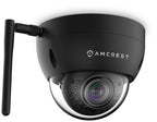 Amcrest ProHD Outdoor 1.3 Megapixel Wi-Fi  Vandal Dome IP Security Camera - IP67 Weatherproof, IK10 Vandal-Proof, 1.3MP (1280x960 TVL), IPM-751B (Black)