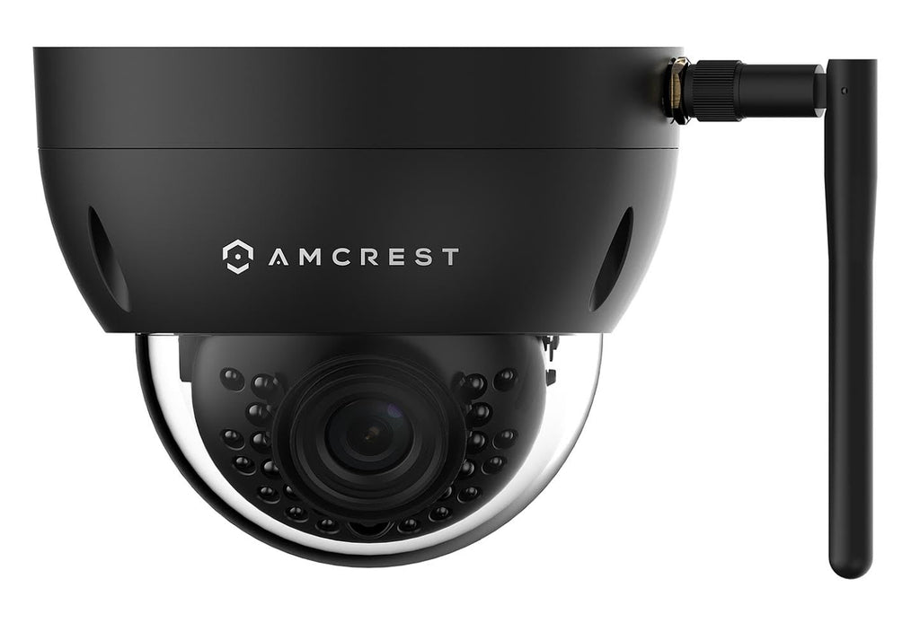 Amcrest ProHD Outdoor 1.3 Megapixel Wi-Fi  Vandal Dome IP Security Camera - IP67 Weatherproof, IK10 Vandal-Proof, 1.3MP (1280x960 TVL), IPM-751B (Black)