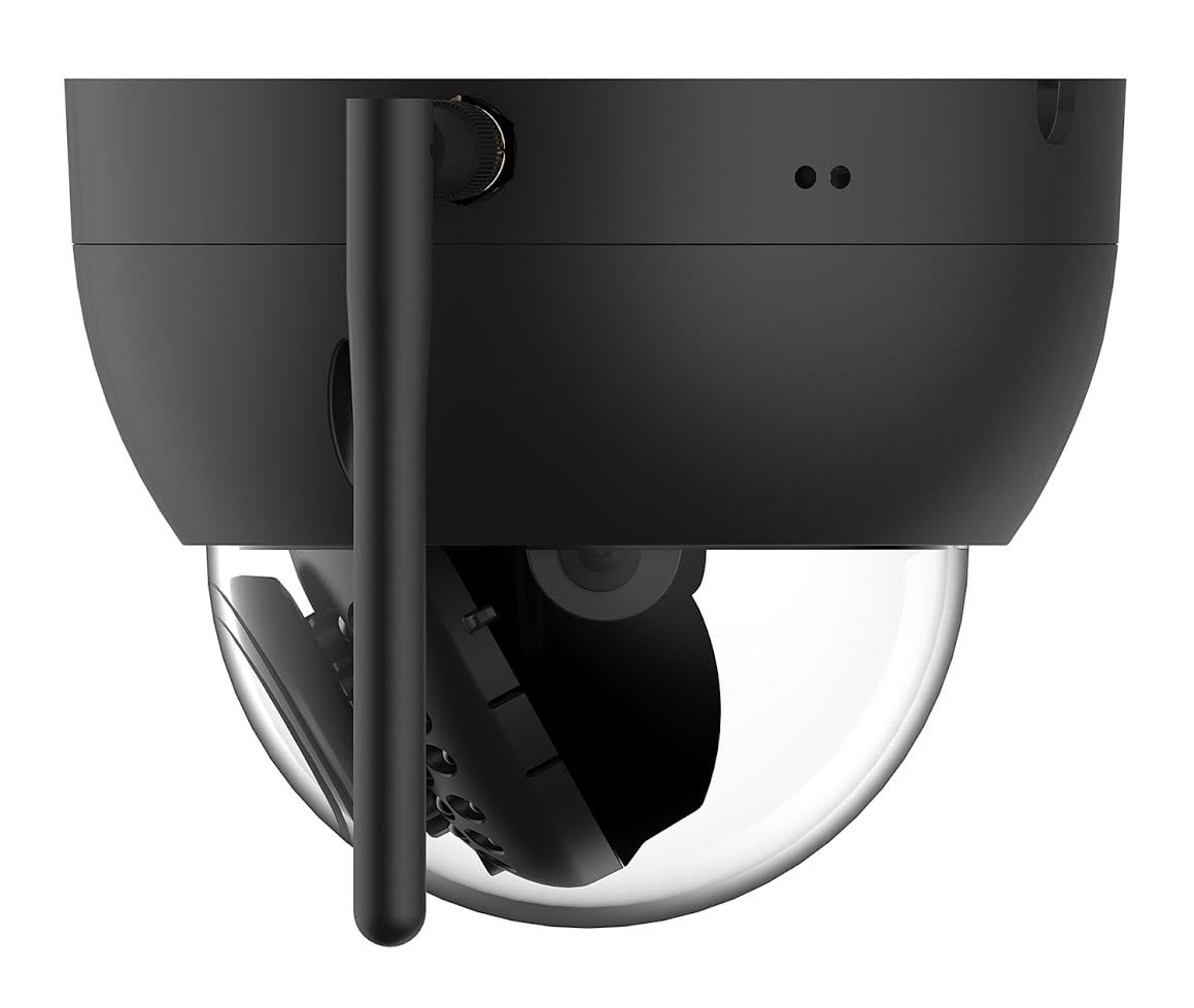 Amcrest ProHD Outdoor 1.3 Megapixel Wi-Fi  Vandal Dome IP Security Camera - IP67 Weatherproof, IK10 Vandal-Proof, 1.3MP (1280x960 TVL), IPM-751B (Black)