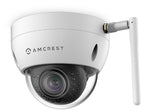 Amcrest ProHD Outdoor 1.3 Megapixel Wi-Fi Vandal Dome IP Security Camera - IP67 Weatherproof, IK10 Vandal-Proof, MicroSD Storage, 1.3MP (1280x960 TVL), IPM-751W (White)