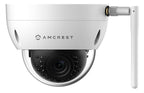 Amcrest ProHD Outdoor 1.3 Megapixel Wi-Fi Vandal Dome IP Security Camera - IP67 Weatherproof, IK10 Vandal-Proof, MicroSD Storage, 1.3MP (1280x960 TVL), IPM-751W (White)