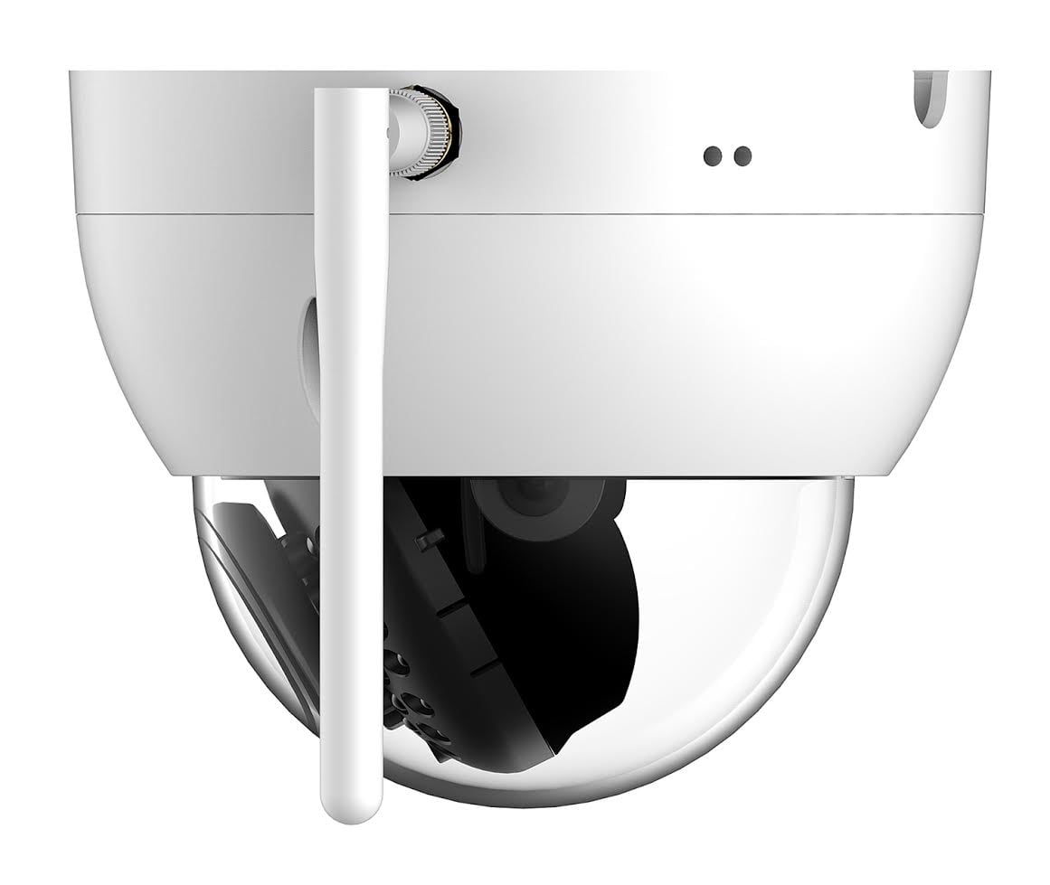 Amcrest ProHD Outdoor 1.3 Megapixel Wi-Fi Vandal Dome IP Security Camera - IP67 Weatherproof, IK10 Vandal-Proof, MicroSD Storage, 1.3MP (1280x960 TVL), IPM-751W (White)