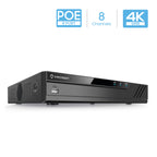 Amcrest Refurb 4K 8CH POE NVR Supports up to 6TB HDD REP-NV4108E-HS