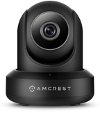 Amcrest ProHD 1080P POE (Power Over Ethernet) IP Camera with Pan/Tilt, Two-Way Audio, Optional Cloud Recording, Full HD (1920TVL) @ 30FPS, Wide 90° Viewing Angle and Night Vision IP2M-841EB (Black)