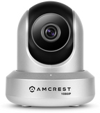 Amcrest Refurbished 2MP WiFi IP Camera PTZ Silver REP-IP2M-841S