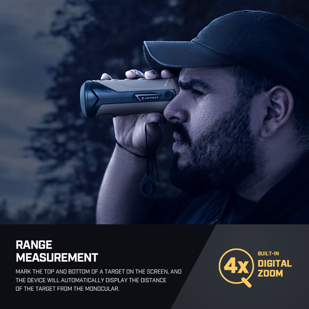 Amcrest Thermal Imaging Monocular for Hunting 256x192 (50Hz) TA10-256
