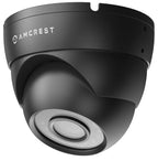 Amcrest ProHD 1080P 8CH Video Security System - Eight 2.1-Megapixel (1920TVL) Outdoor IP67 Bullet & Dome Cameras, 2TB HDD, Night Vision, Remote Smartphone Access, Black Mid (AMDV10808M-4B4D-B)