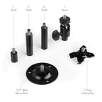Amcrest Premium Heavy-Duty Adjustable Mounting Bracket Black (UNIMBBLACK)